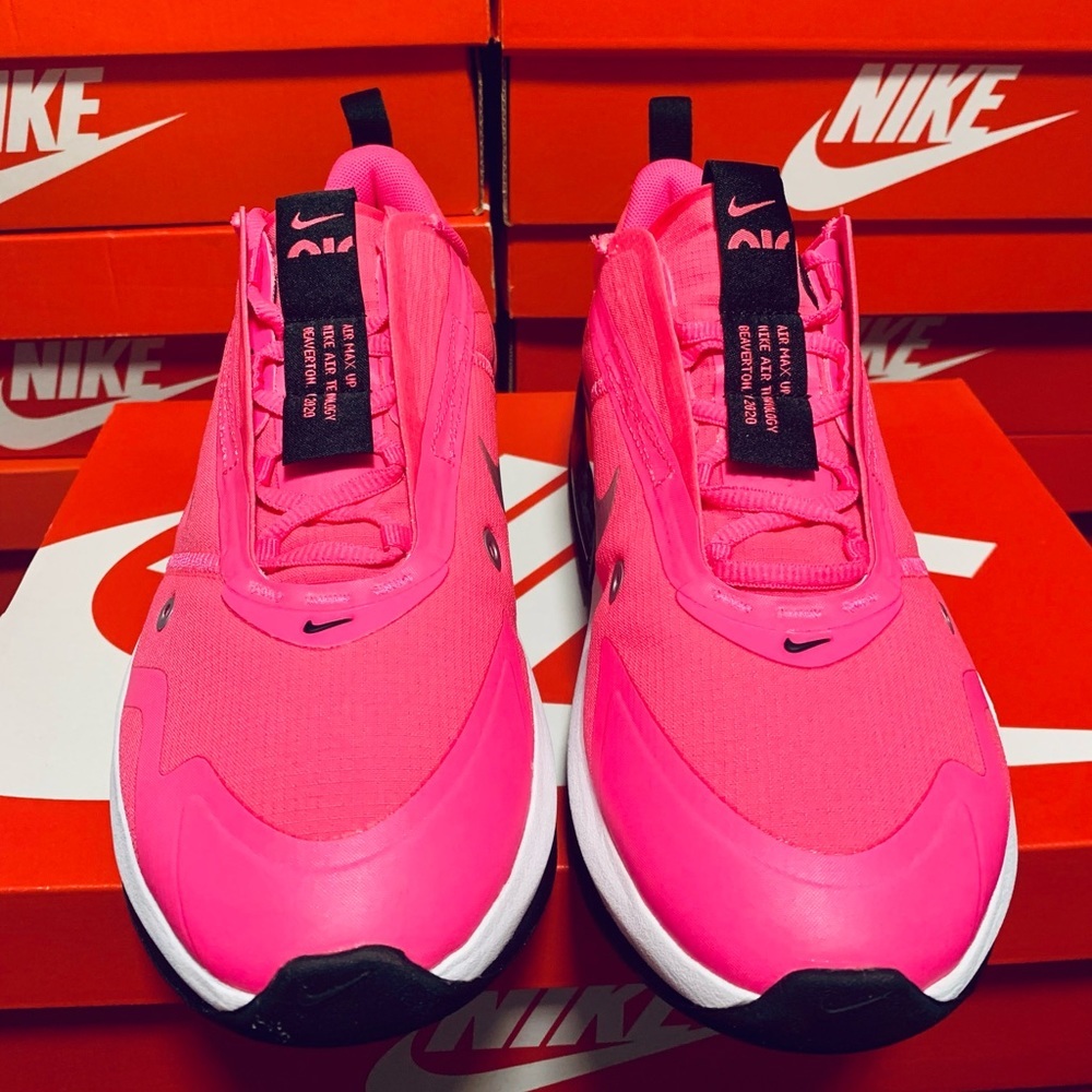 COPY - Nike Air Max UP Pink Blast/Black Women’s Athletic Running Shoes Size 8 - Picture 4 of 5
